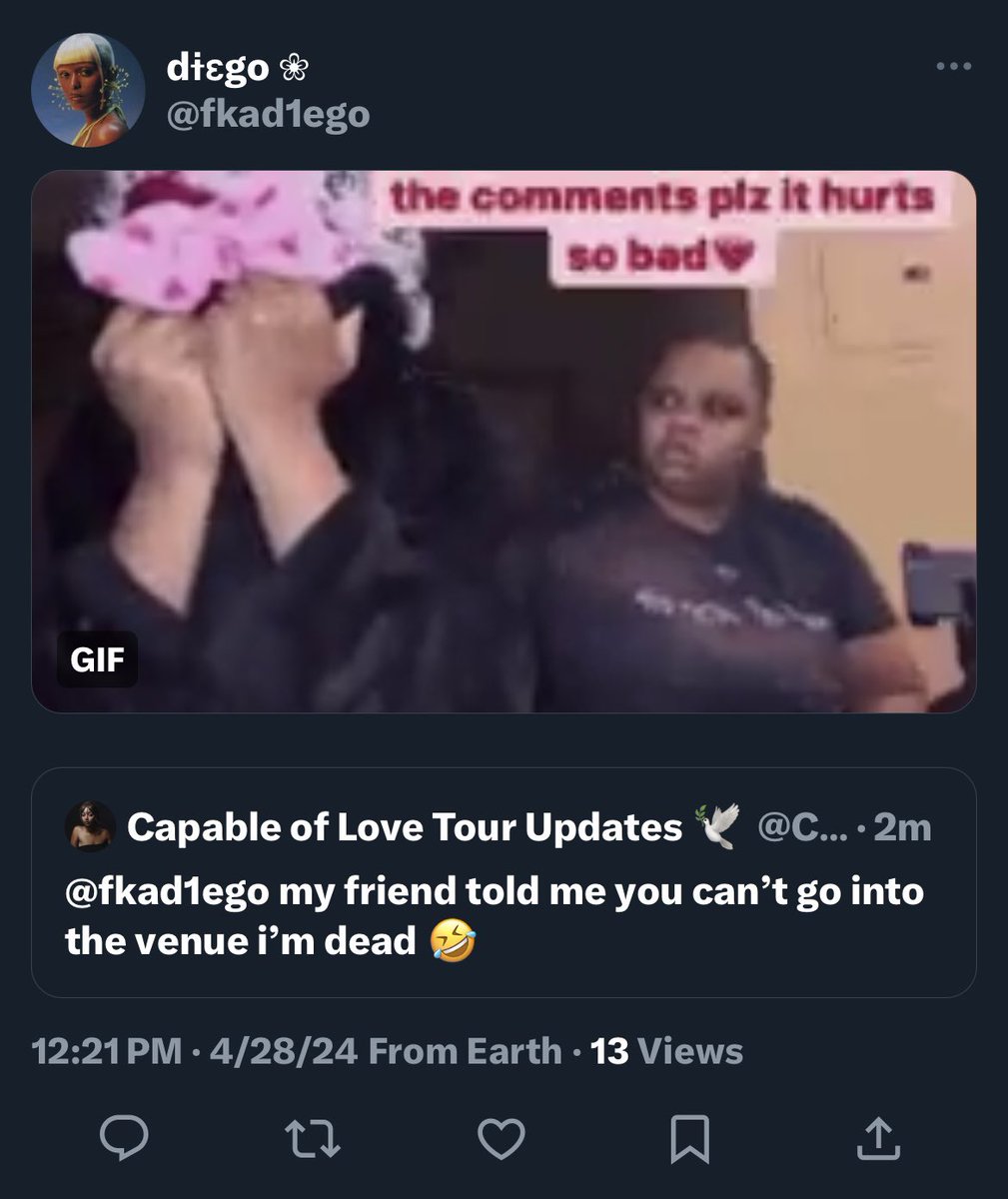 he got into the venue ♥️