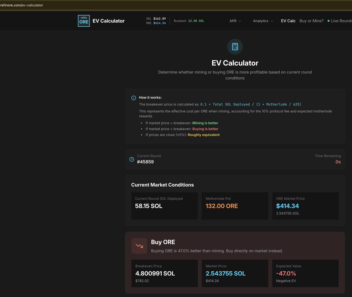 $ore is mooning

but mfers are still paying $728 per token, a 47% premium to mine it

this means the market values the unrefined $ore significantly and with staying power for long term

the math maths, higher 🚀

whos building tools for this, show me what ur cooking