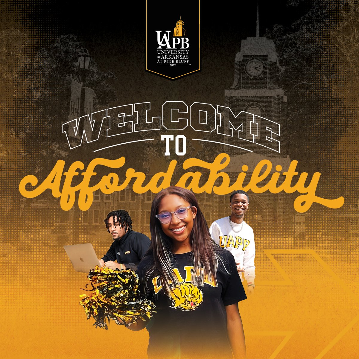 uapbinfo's tweet photo. No matter where your journey begins, UAPB is ready to help you go further.
Here, opportunity, culture, and excellence come together to create a community where students like you can belong, grow, and thrive. 
Learn more at https://t.co/Cce32atCNu.

#UAPB #DearMother https://t.co/9sspxRksxD