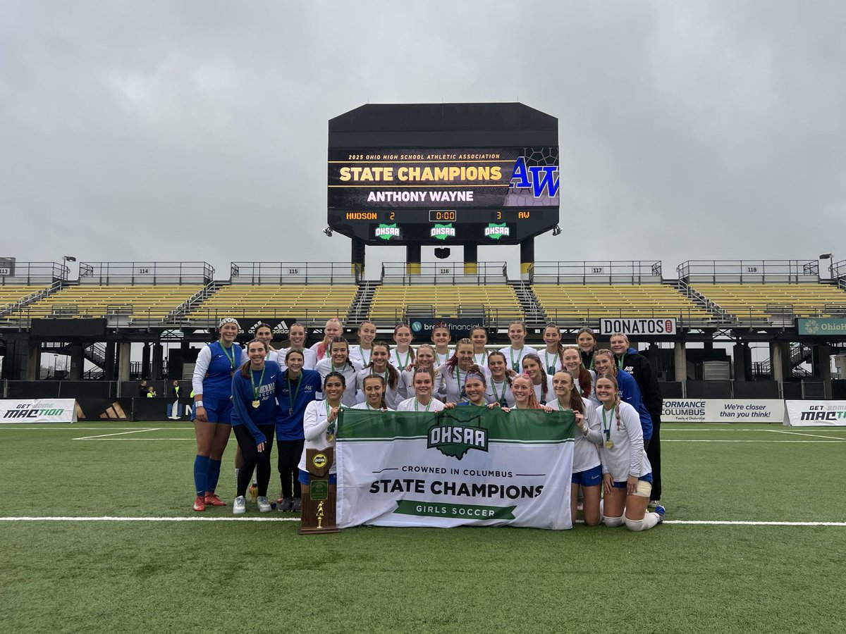 Way to get it done, ladies! 
State Champs!!