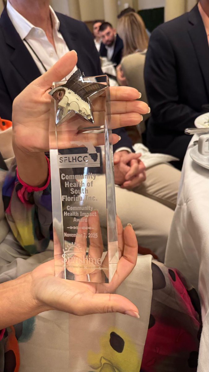 Gratitude and joy! 🏆 CHI was recognized by the Hispanic Chamber of Commerce with the Community Health Award. A celebration of passion, purpose, and community impact. 💪🏽💛