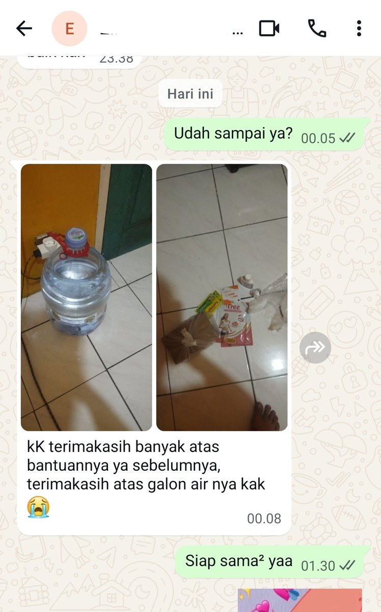 Terimakasih banyak kembalii 🫶

Mimin ikut berdoa buat semuanya yg lagi kesusahan, segera diberikan jalan keluar 🙏