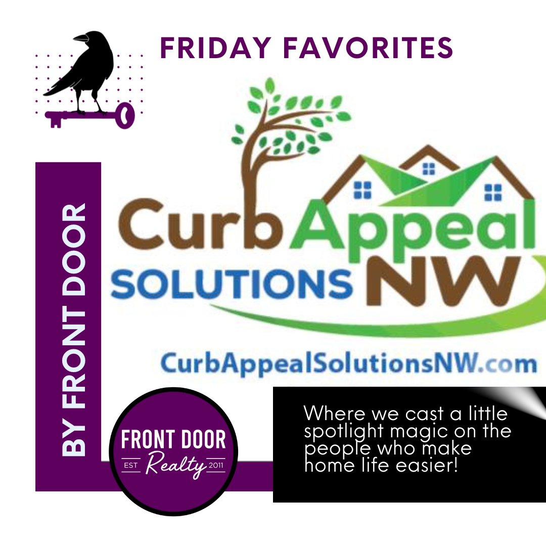 💜 This week’s shout out goes to Curb Appeal Solutions NW! 

🧰 Services: Roof &amp; Exterior Cleaning|Paver/Concrete Sealing|Deck/Fence Staining|Repairs|Junk Hauling

📞 Call/text: 503-673-6109 
📧 Email: chris@curbappealsolutionsnw.com
🔗 Web: curbappealsolutionsnw.com