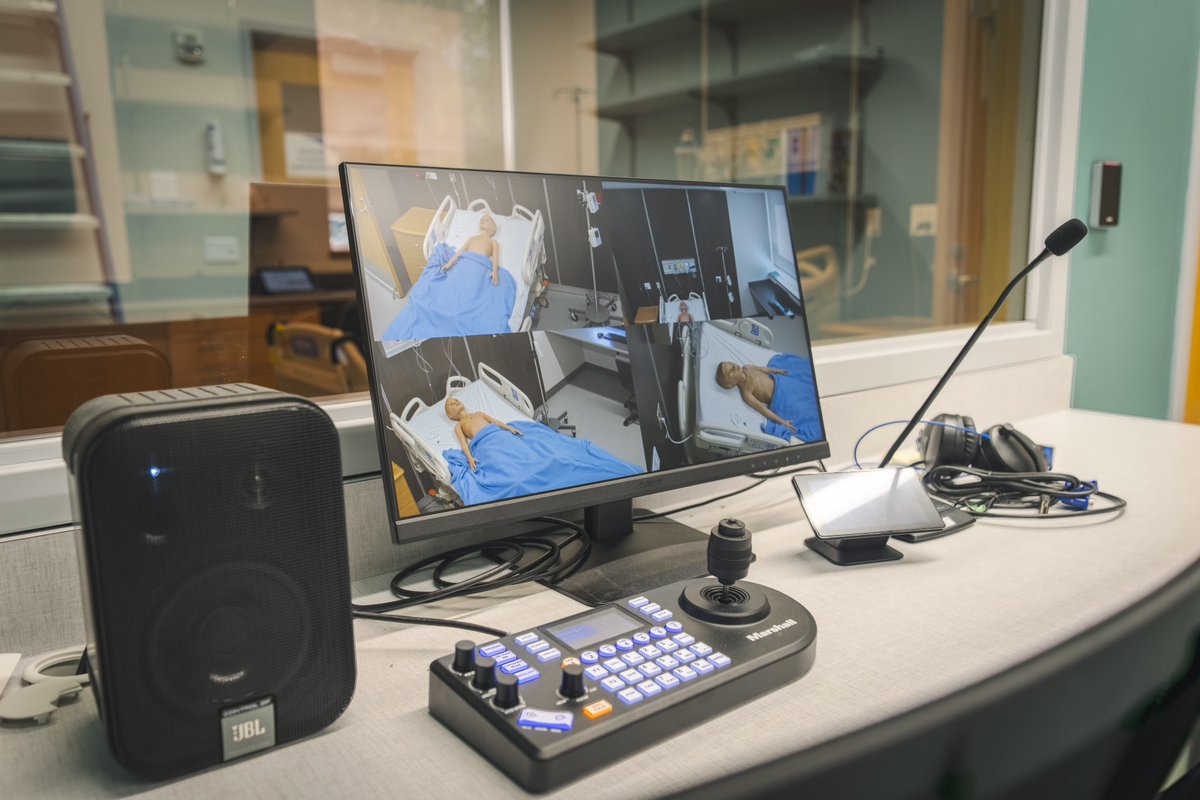 ictrueblue's tweet photo. Here’s your first look inside Illinois College’s newly renovated nursing simulation labs! 🩺
These state-of-the-art spaces elevate hands-on learning for our nursing students by helping them build confidence, sharpen clinical skills and prepare to #GraduateREADY #IllinoisCollege https://t.co/Xv3SADMhO7