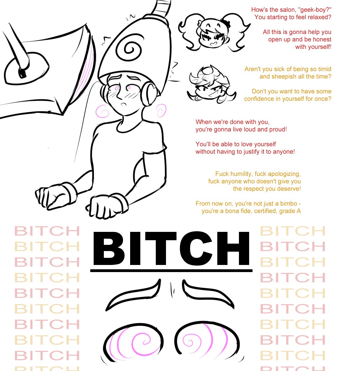 roguesmut's tweet photo. bitchification (self-insert slop feat. panty &amp; junko) https://t.co/BoJi2S2dqg
