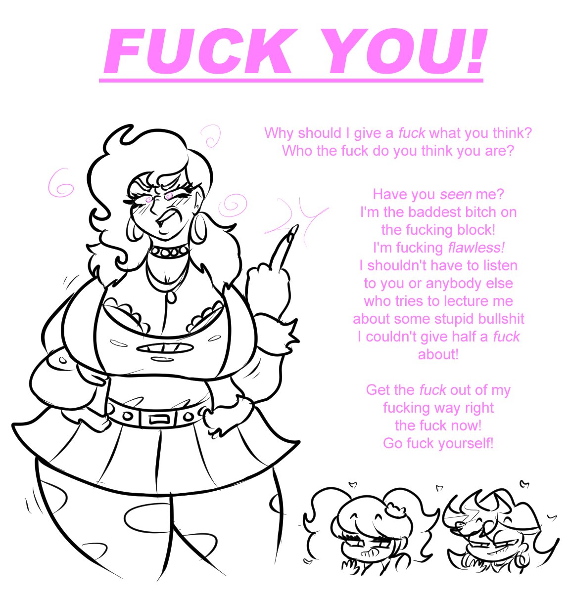 roguesmut's tweet photo. bitchification (self-insert slop feat. panty &amp; junko) https://t.co/BoJi2S2dqg