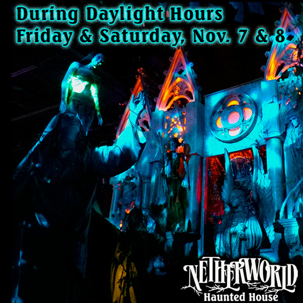 Final nights of FEAR: <a href="/hauntedatlanta/">NETHERWORLD HAUNTED HOUSE</a>’s last haunts are TONIGHT &amp; TOMORROW!
Want to see what lurks beneath the screams? Join our Lights On Tours Nov 7–8 — no scares, just raw haunted house magic during the day!
️ 75 mins. All secrets. Amazing.
Get ticket: bit.ly/NW25TIX