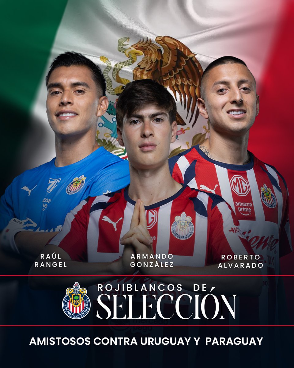 Chivas's tweet photo. 🔴⚪️ ¡Los más de 4️⃣0️⃣ millones de Rojiblancos están con ustedes! 😍

Toda la información aquí 👉🏻 https://t.co/ctsFL9CNfU https://t.co/BRSBLT80FB