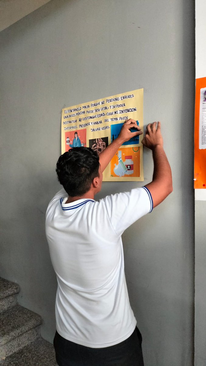 💀🚫#ElFentaniloTeMata | La Universidad Tecnológica de Acapulco se une a la jornada nacional por la paz y contra las adicciones, promoviendo la conciencia y prevención sobre el impacto negativo de las adicciones.