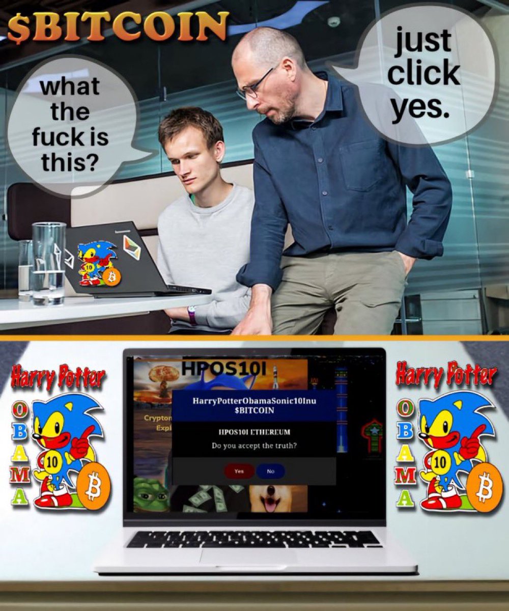 Accept The Truth 

Never Stop Clicking 

#HarryPotterObamaSonic10inu 🟦🟨🟥