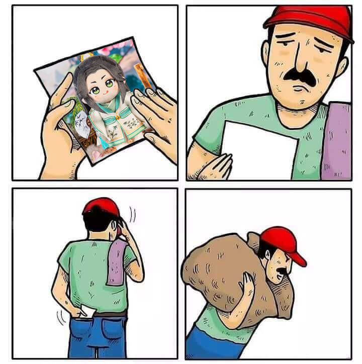 I've been editing psychology books all week and my brain is fried, but he should be shipped today, so this is the mood.