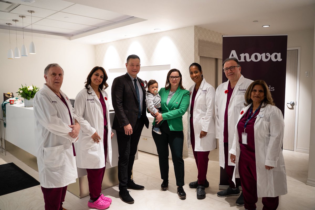 StanChoMPP's tweet image. Our government is investing $250M in the Ontario Fertility Program to help more Ontarians achieve their dreams of parenthood.💙

Congrats to @AnovaFertility for receiving funding to help families grow right here in #Willowdale!

#ProtectOntario