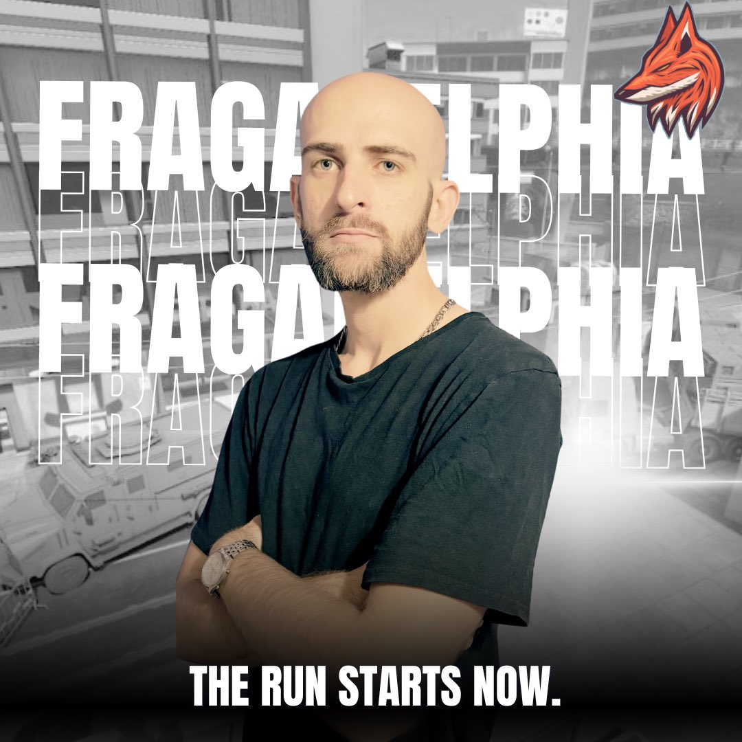 our lan run starts with frag mega jersey 🔥 

we’ll be tweeting when we’re on main stream so you can go support the foxes 🦊 

<a href="/fragadelphia/">Frag</a> kick.com/frag
