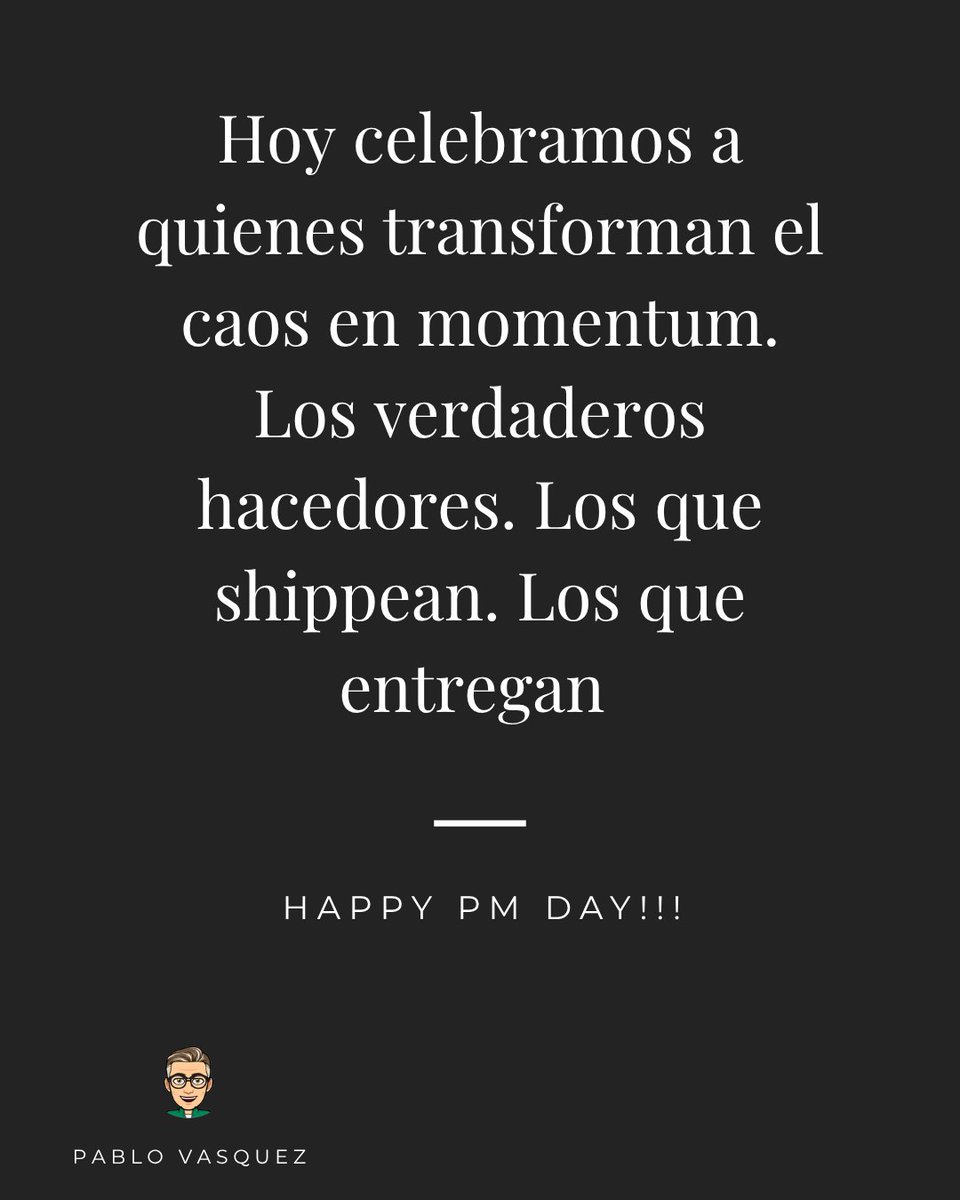 Un enorme abrazo a todos los PM. Simplemente felicitaciones!!!