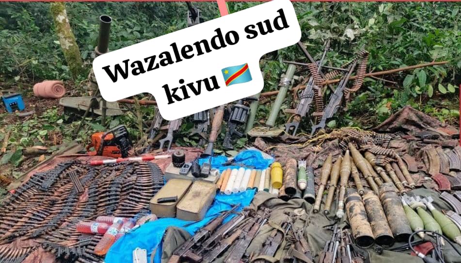 ALahatane's tweet photo. 🚨🇨🇩#Lutukulu, #KIBANDA,#MANGOBO sous contrôle total de #Fardc et les #vdpwazalendos .
les rebelles rwandais #M23RDF ont fuit la queue dans les jambes en abandonnant leur dépôt d'armes derrière eux que les #Fardc ont récupéré. https://t.co/6keWGTV48T