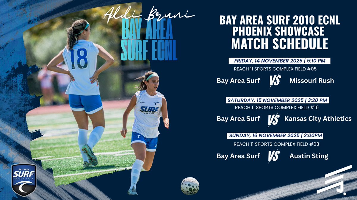 AddiBruni18's tweet photo. 1 week until the Phoenix ECNL Showcase! Looking forward to competing with my team! Let’s go! ✈️⚽️ @fcbayarea  @ECNLgirls @IONSportsRank @TopDrawerSoccer @PrepSoccer @TheSoccerWire @JREskilson @BayAreaSocScout  #surfnation #PhoenixShowcase #collegesoccer #soccerrecruit https://t.co/GA7lxzVZyM