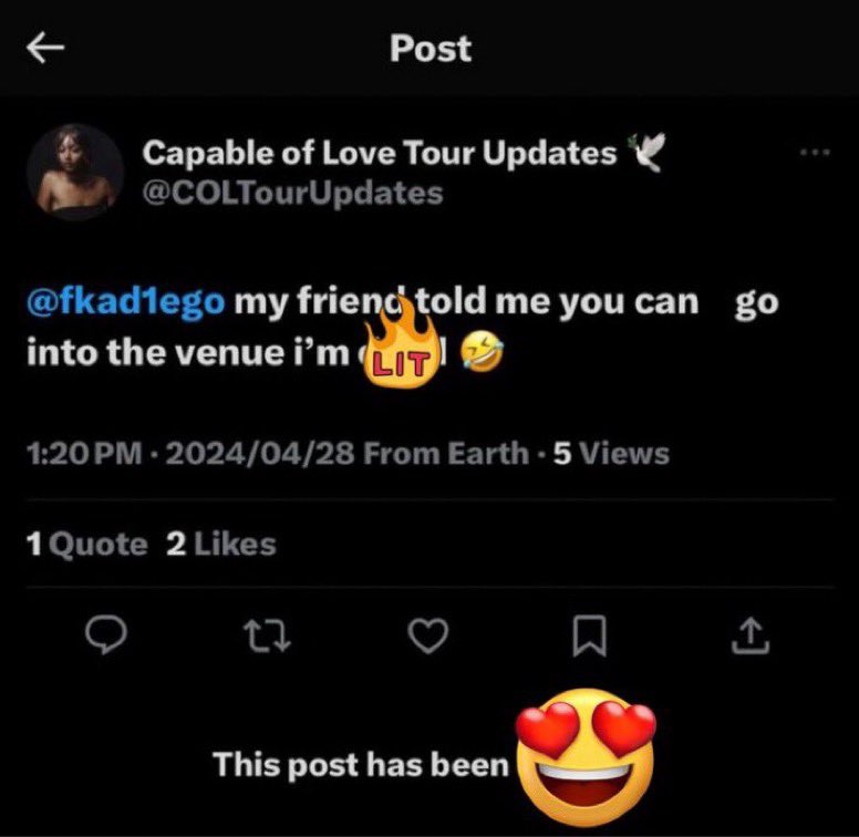 how it started                           how it’s going