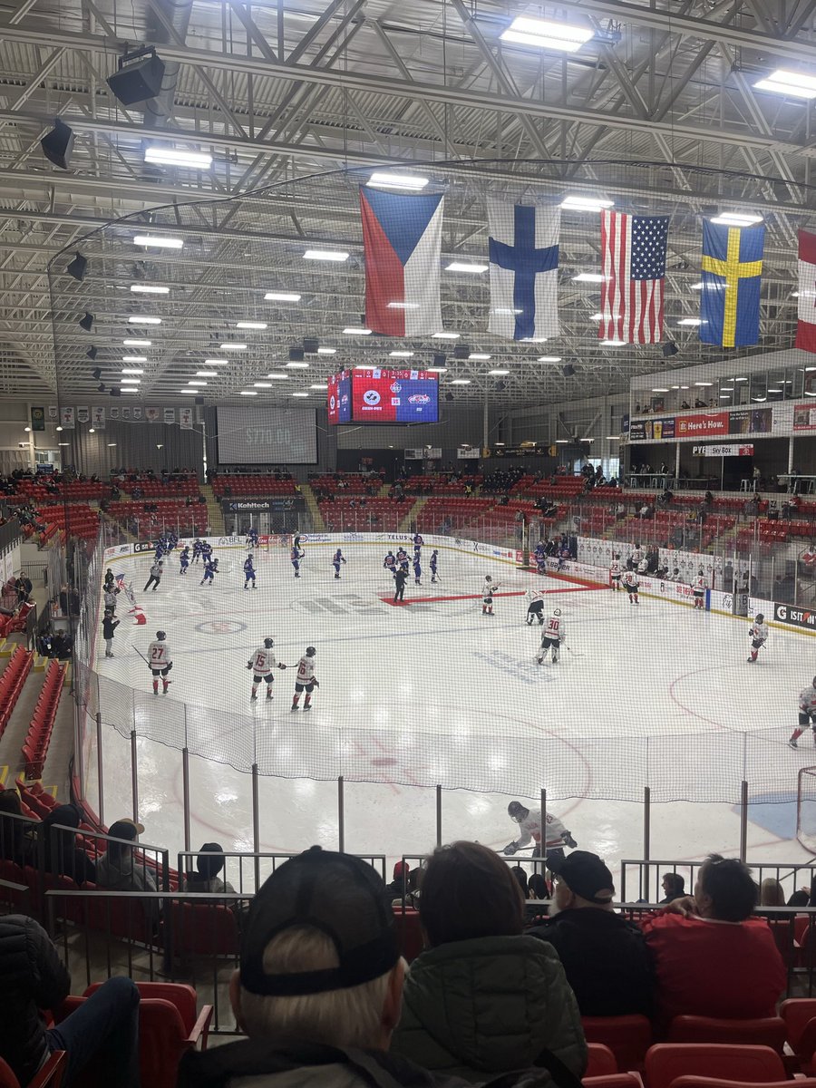 NZ in the house for World Championship U17s semi finals  in Truro, NS.