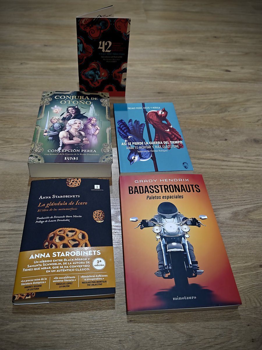 Visita rápida a por las provisiones en <a href="/GigameshTienda/">Librería Gigamesh</a> y corriendo para el #Festival42BCN

#CómoOdioGigamesh