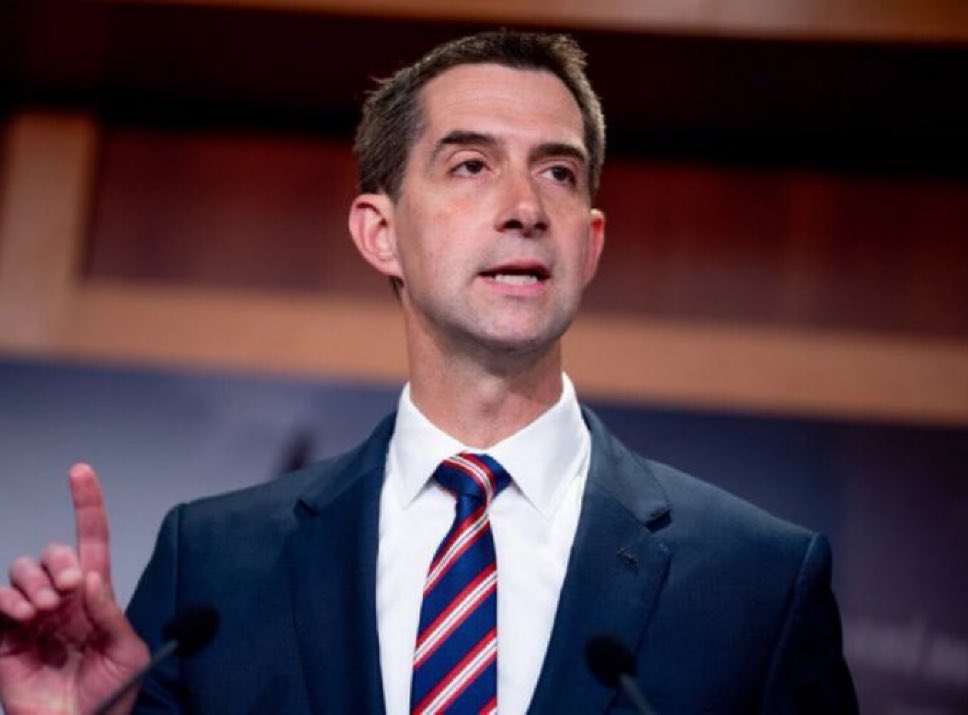 BREAKING: Senator Tom Cotton opposes President Trump’s call for getting rid of the filibuster to pass his agenda with a simple majority.

Senator Cotton is failing his constituents.