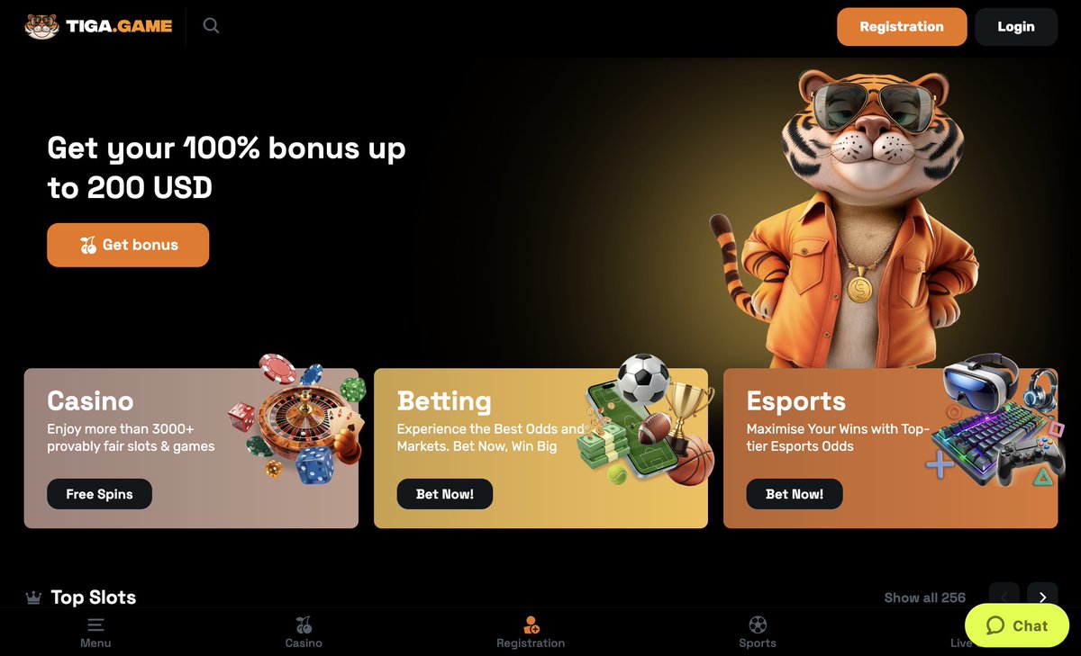 Did you know Tiga Coin has an active casino where you can play games, slots, sports bet, etc..

Do your due diligence! Be early for once &amp; stay tuned for big announcements coming soon 🫵🐯