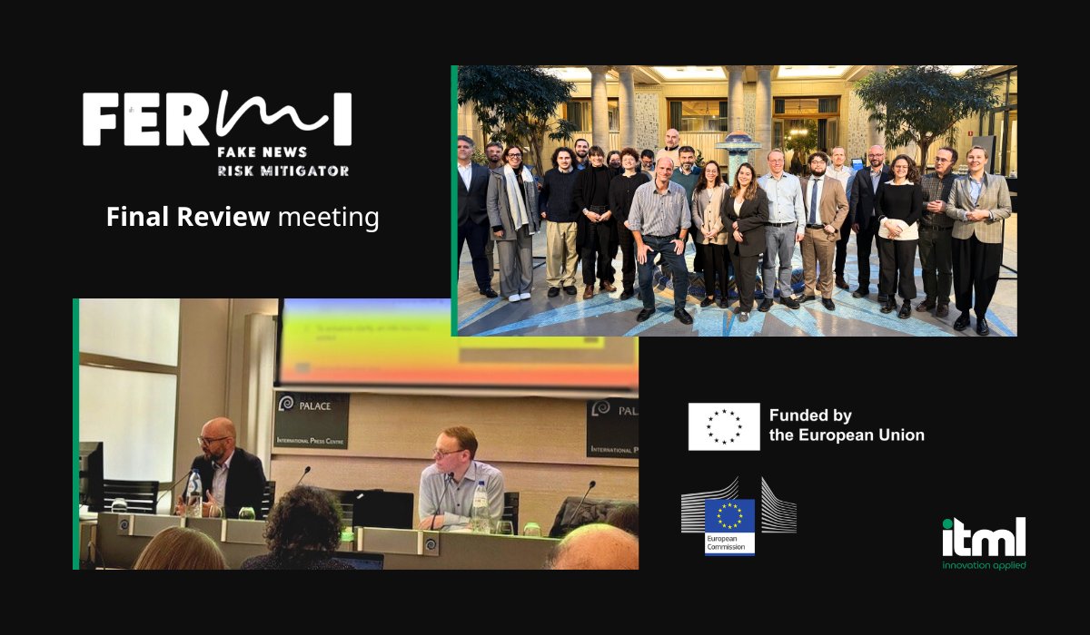 ITMLGR's tweet image. The @fermi_project  #HorizonEurope project has successfully concluded after 36 months! 🎉
@ITMLGR , as Technical &amp;amp; Innovation Manager, is proud of the collaboration &amp;amp; results in fighting #disinformation and strengthening 🇪🇺 #CivilSecurity.
#EUresearch #Innovation