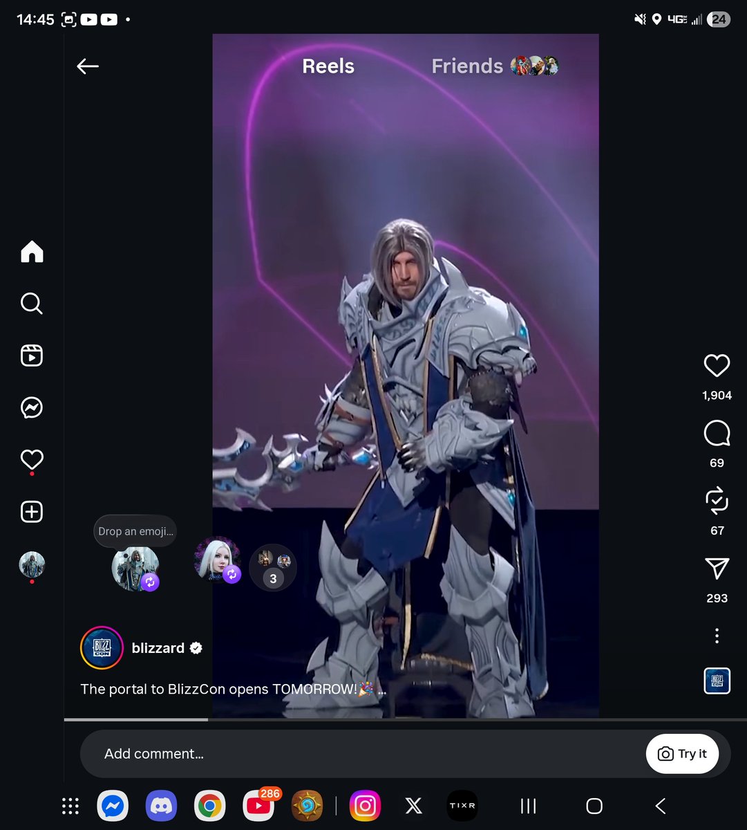 Khel_Cosplay ⏭️ Blizzcon2026 tweet media