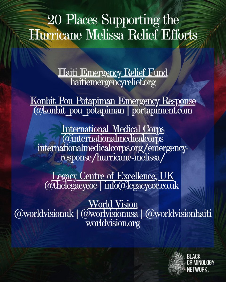 The Black Criminology Network CIC™️ tweet media