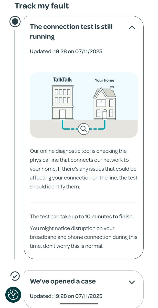 EllisNutt's tweet photo. @TalkTalk why is this taking so long? Been poor all day and it's been down for hours https://t.co/s8mI5DrSEH