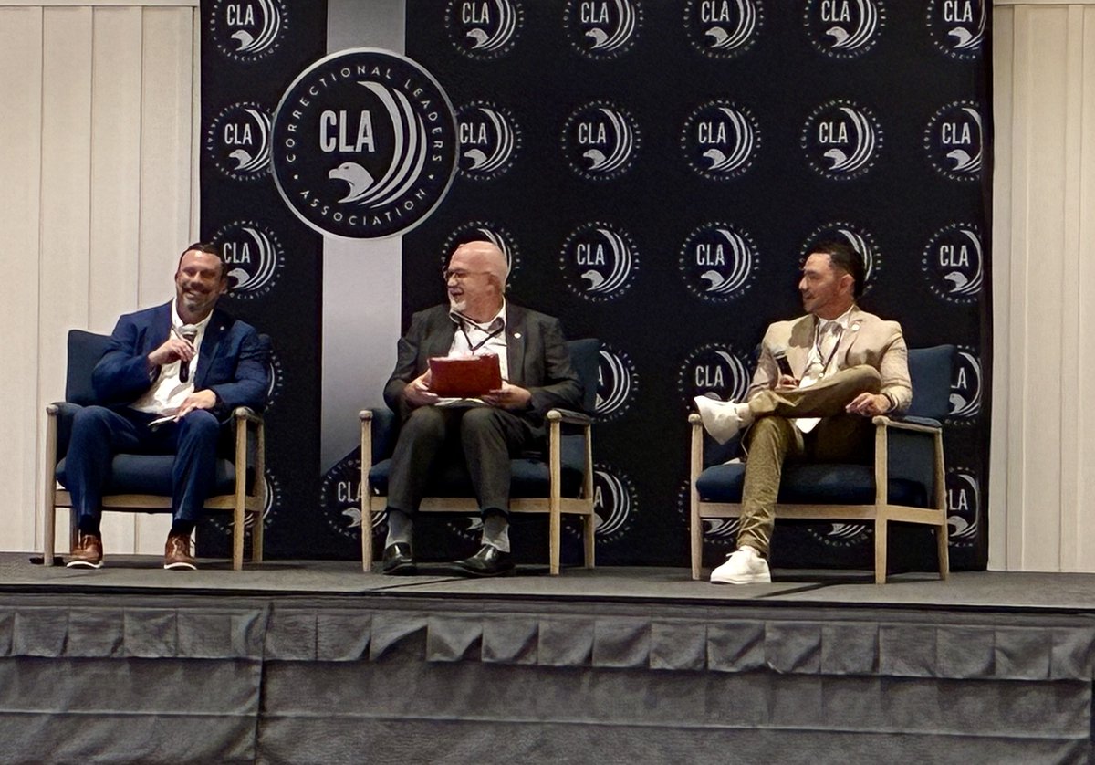 ODOC Director Justin Farris recently spoke on a panel at the <a href="/CLALeadership/">Correctional Leaders Assn</a> Deputy Directors Conference about the use of artificial intelligence in corrections. Director Farris spoke about ODOC's current and future uses of AI, it’s value and how to ensure it is used responsibly.