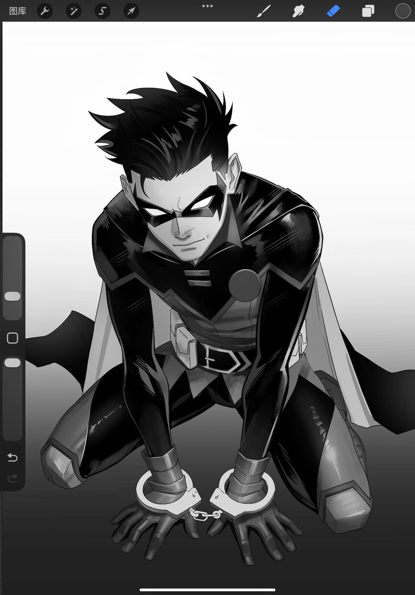 xiaoye12589's tweet image. I drew Damian Wayne again.
It&apos;s not sexual at all, just a capture/arrest scene. I understand he&apos;s a kid, that&apos;s why it&apos;s purely narrative, not suggestive.

#damianwayne #dc #fanart
