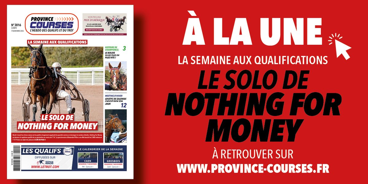 Province Courses / 24H au trot tweet media