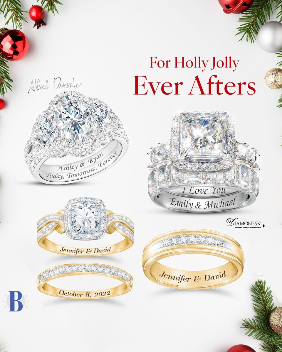 BradfordEx's tweet image. ❤️💍 Thinking about popping the question this holiday season? 
Click to shop: bit.ly/4hR8shF

#Christmas #WeddingRings #EngagementRing