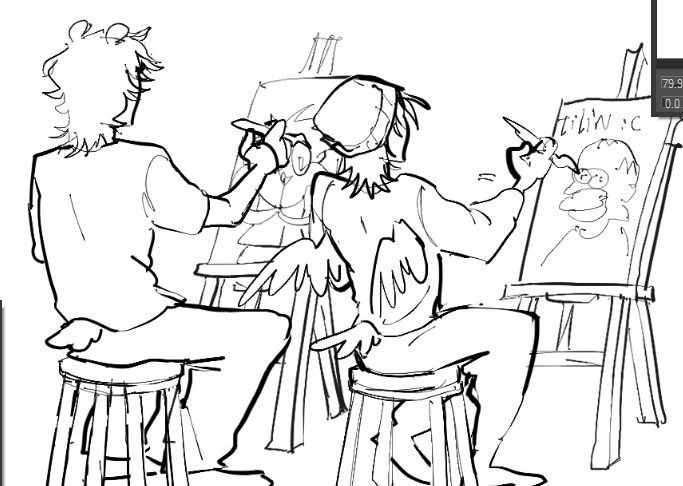 ccclayed's tweet image. hay alguien vivo aquí............. estaba checando mi galería y recordé que nunca mostré este dibujo fuera de los circulos, sprn y qckty pintando, es un sketch viejo pero lo dejo igual bc I Miss Them

eso chau d nuevo🤪🤪