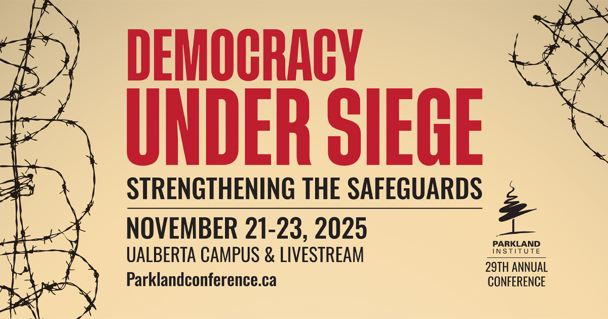 Attacks on free speech, silencing of dissent, rising hate — the symptoms of authoritarianism are familiar, but their forms are new. Parkland’s conference digs into how they’re reshaping the world — and how to protect Canada’s democracy.
parklandconference.ca