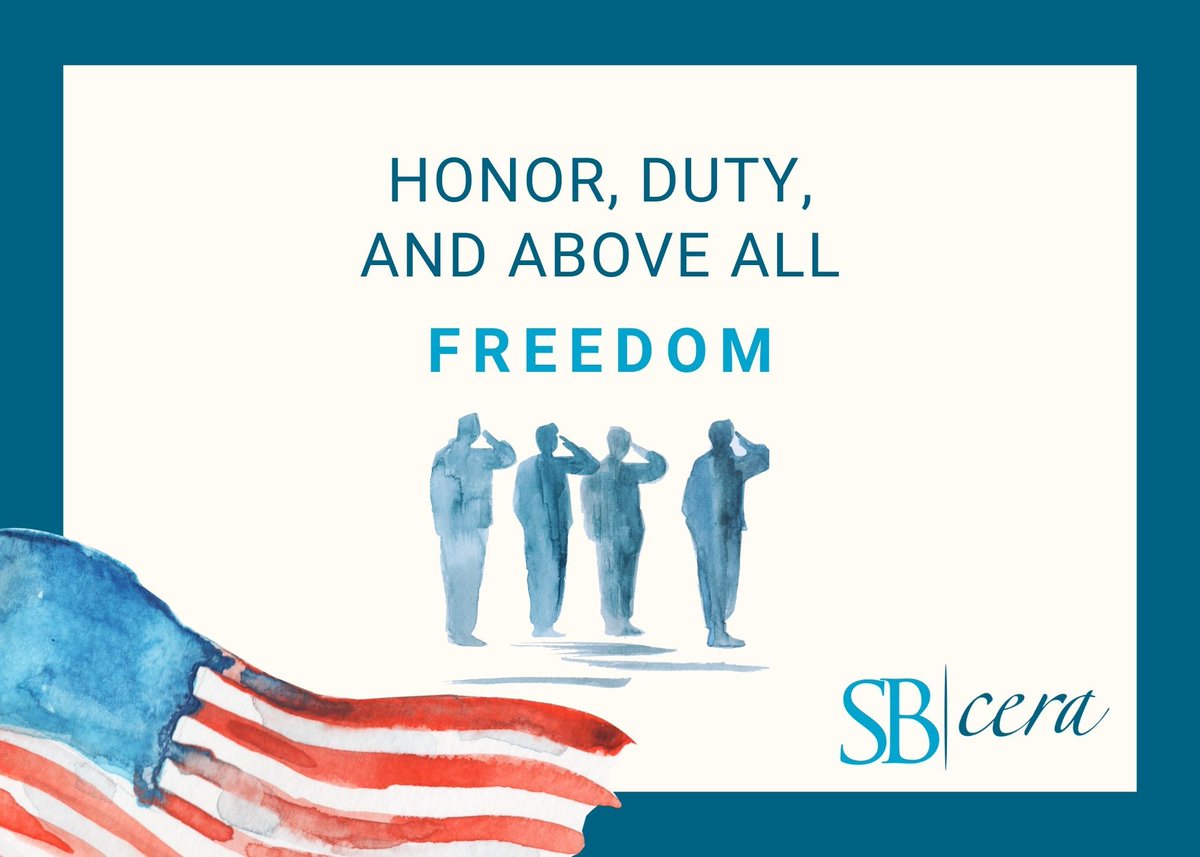 In observance of Veterans Day, SBCERA’s office will be closed on Tuesday, November 11.
Regular business hours will resume on Wednesday, November 12 at 8 a.m.

If you are a veteran and an SBCERA member, you may be eligible to purchase service credit.
Learn more at: