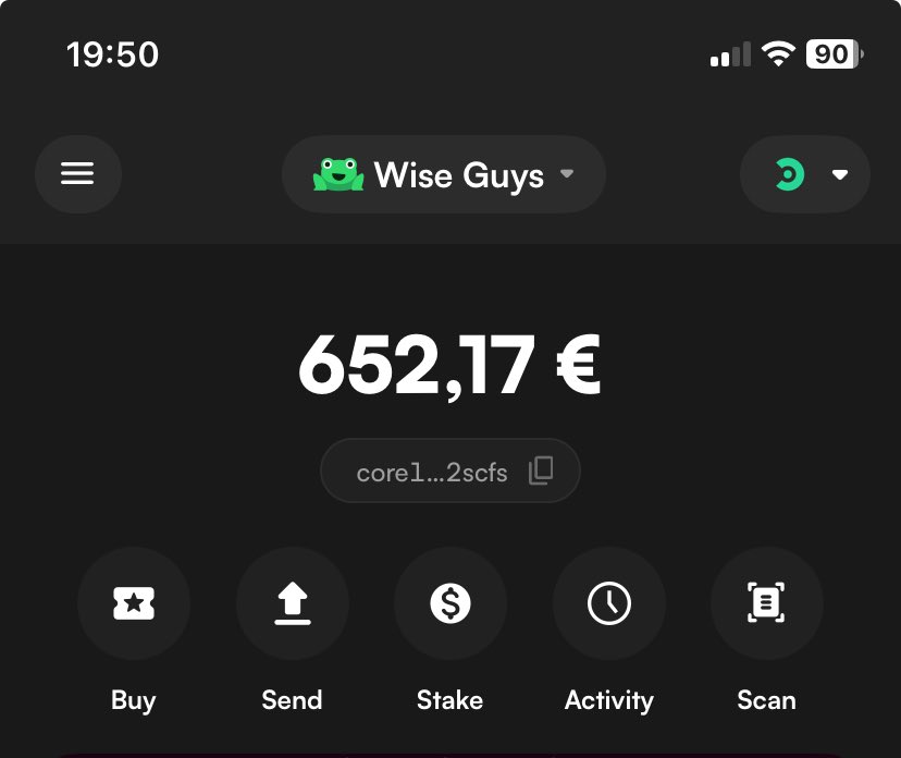 What a great start to the weekend when your October <a href="/xrplwiseguys/">Wise Guys</a> rewards land.  What a project. What a community. Be wise join us.