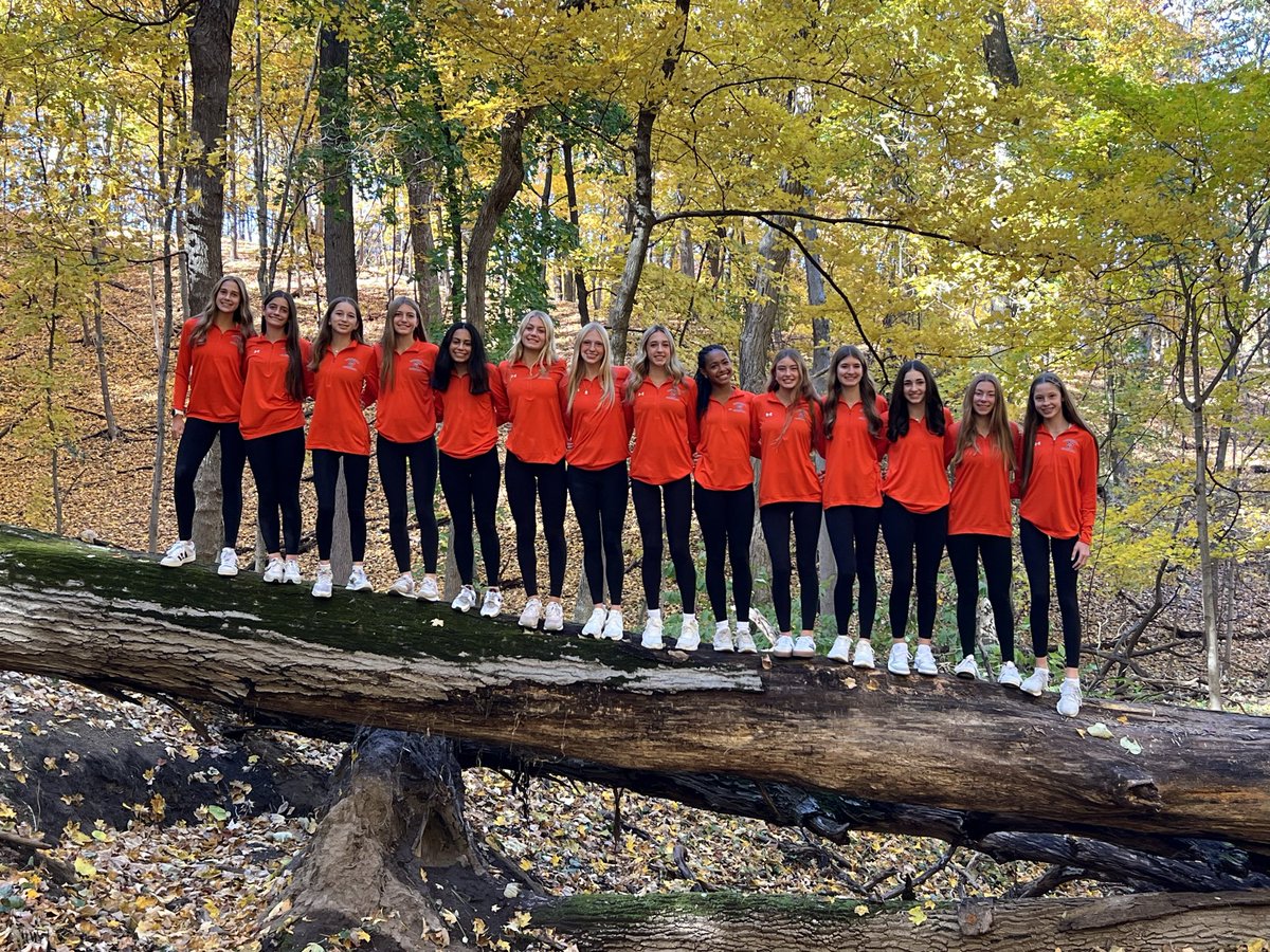 The Magical Forest in Peoria!  Off to Detweiler for our pre-meet workout!