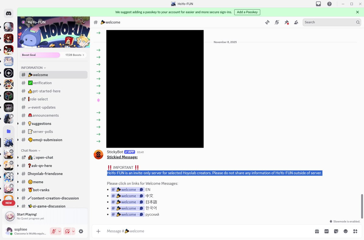 wow im considered a creator even though I only post intermittently on Hoyolab 🤣💀

o well, immortalizing this on my twitter anyways!