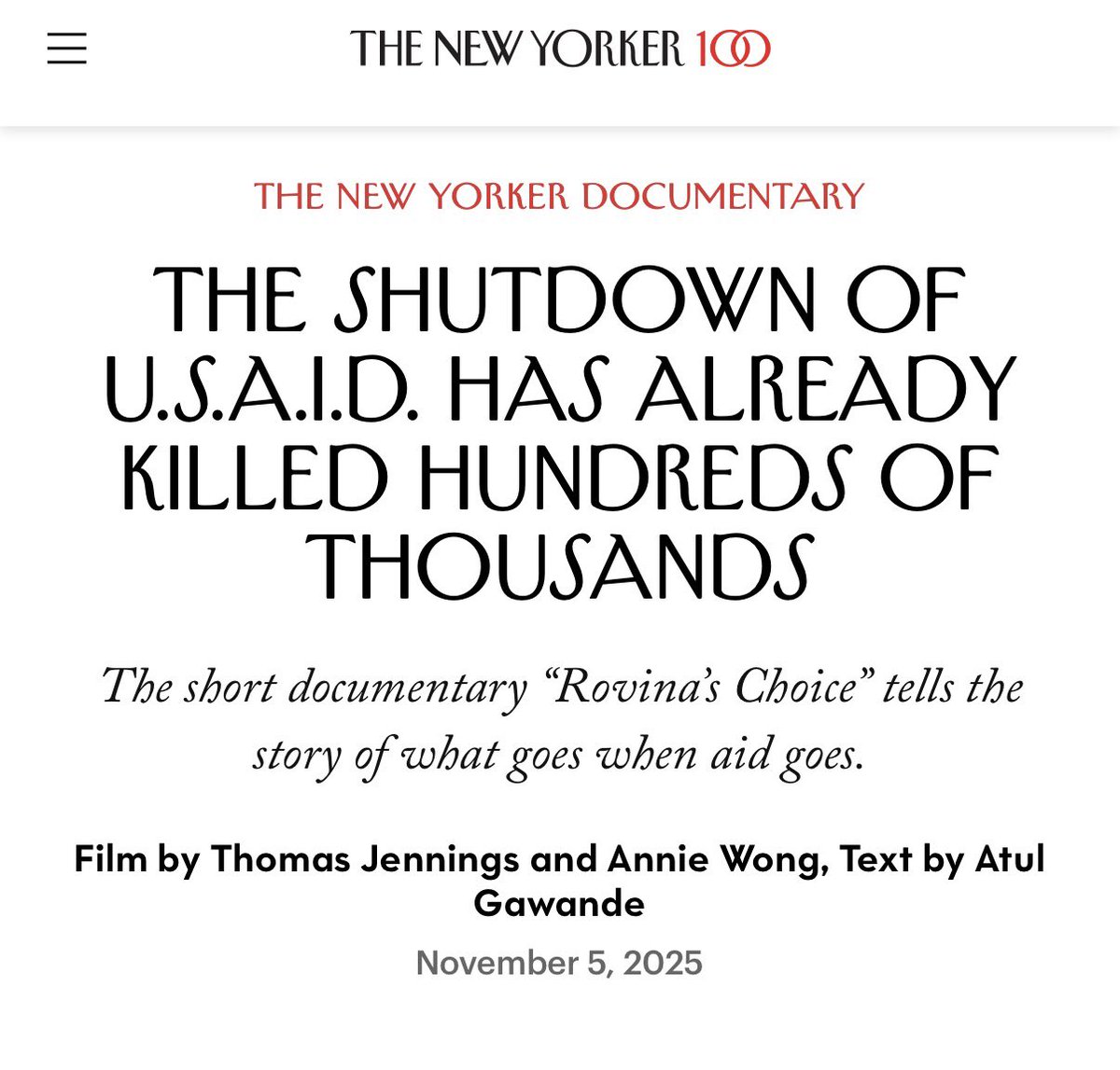 Still waiting on a response, <a href="/SecRubio/">Secretary Marco Rubio</a> 

newyorker.com/culture/the-ne…