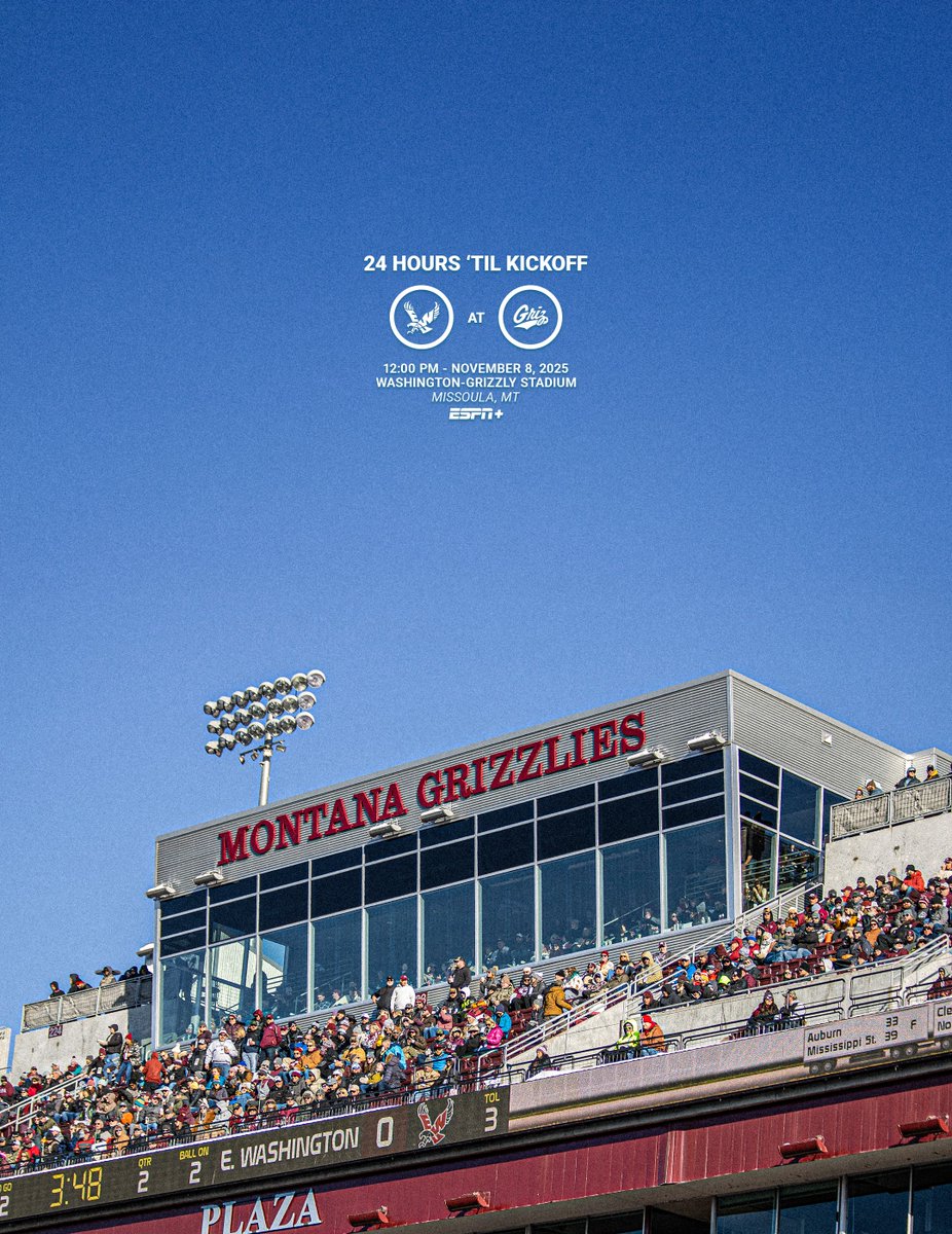 The Eags return to Missoula tomorrow!

#GoEags #EKG