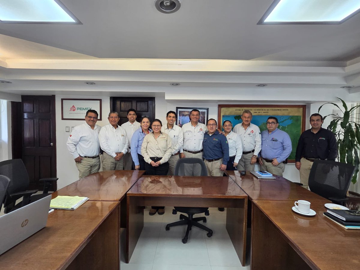 CONUEE_mx's tweet photo. Del 4 al 7 de noviembre personal de la Conuee realizó la auditoría al SGEn en el Complejo Procesador de Gas Ciudad Pemex, destacando el compromiso de su equipo con la mejora continua del desempeño energético.
#EficienciaEnergética #Pemex #SGEn https://t.co/uArqFi5ntU