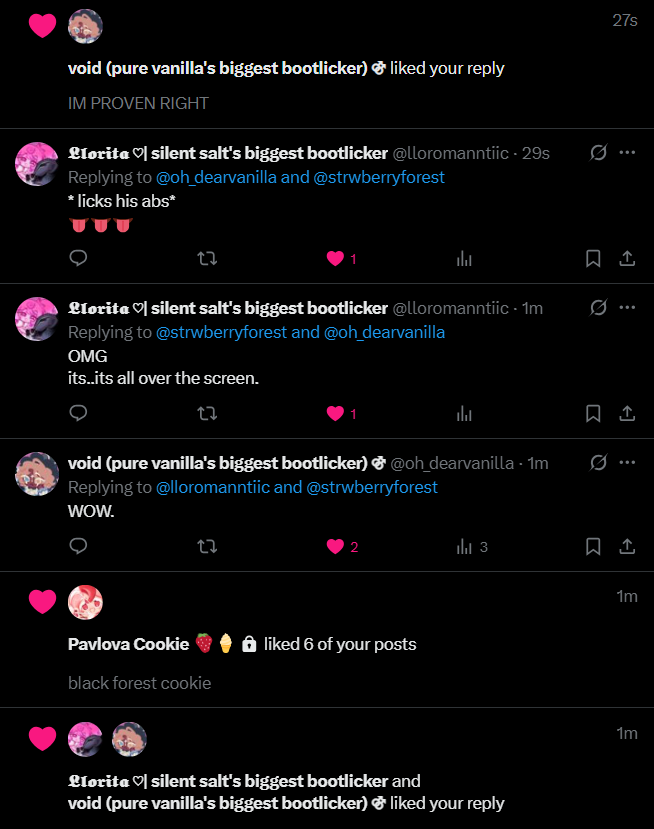 strwberryforest's tweet image. oomf is being a freak in my notifs #sendhelp