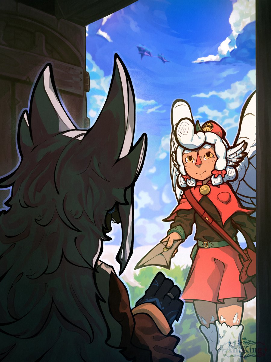 _AntKing's tweet image. Delivery (1-5) 📨

#oc #art #comic #webcomic