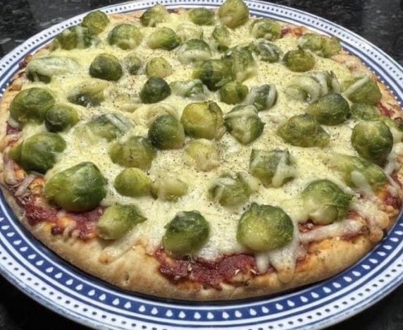 NoContextBrits's tweet image. Sprouts on a pizza. Yes or no?
