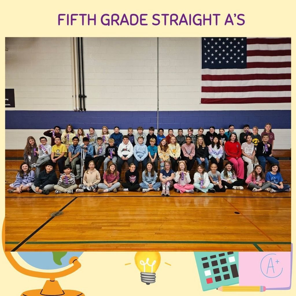 M19_MES's tweet image. Congratulations to MES fourth and fifth grade students whom earned Straight A's and High Honor Roll  for first quarter!  #MESProud #19EveryStudent
