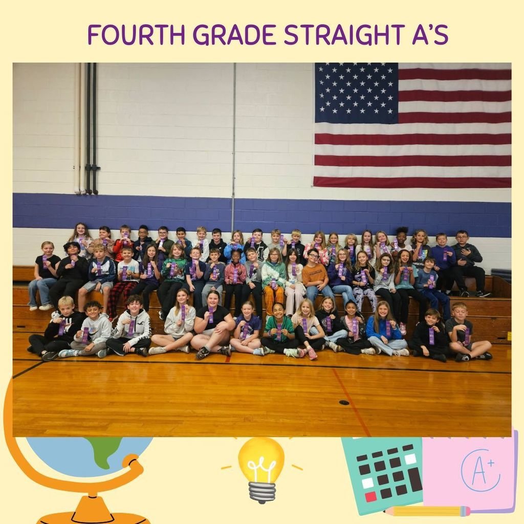 M19_MES's tweet image. Congratulations to MES fourth and fifth grade students whom earned Straight A's and High Honor Roll  for first quarter!  #MESProud #19EveryStudent
