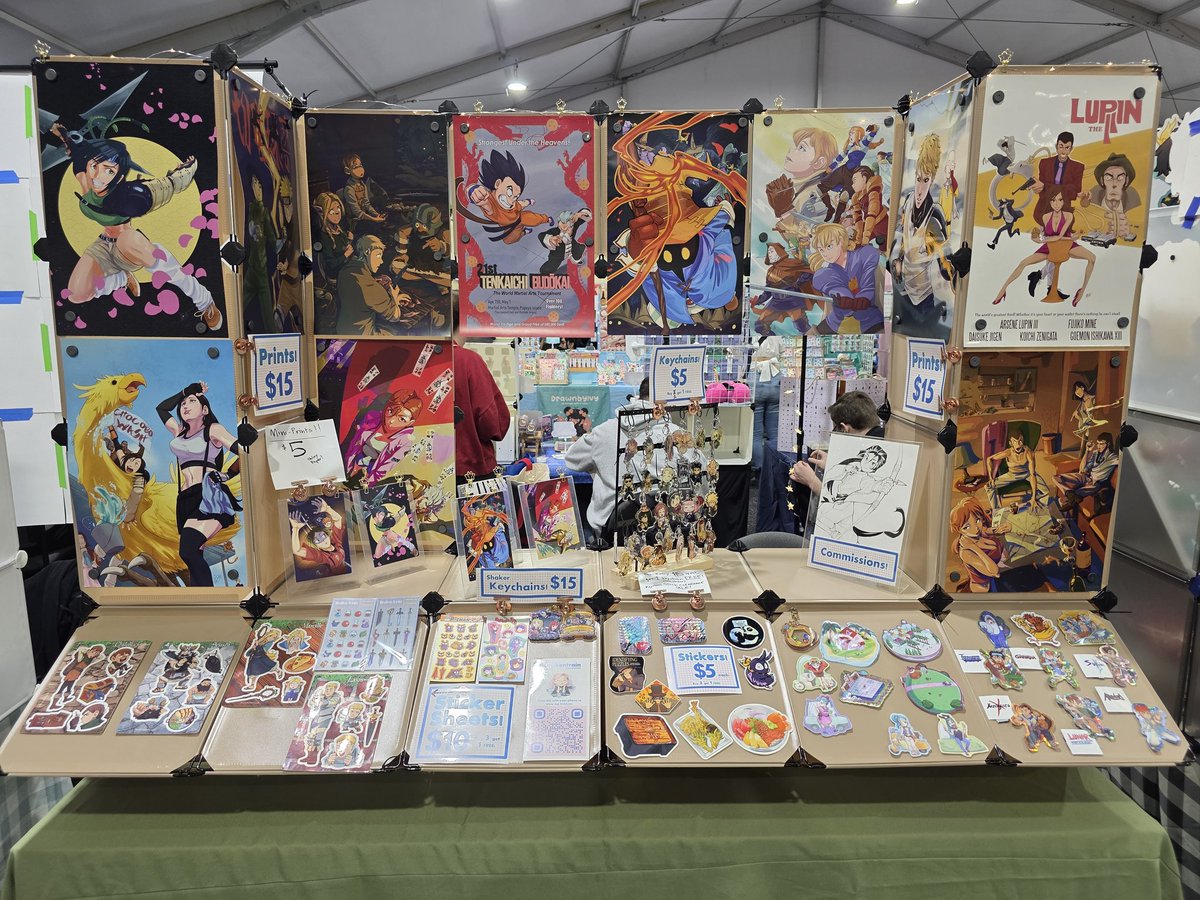 brokentrain's tweet photo. I'm at anime expo chibi this weekend!  come find me in the big tent at Artist alley S3 ! https://t.co/Fs8BRw0ext