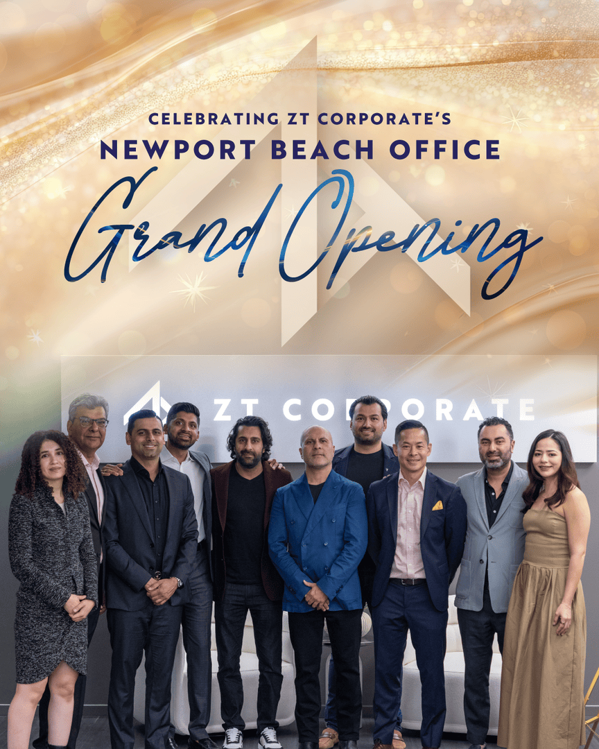 ZTCORPORATE's tweet photo. We’re proud to open our doors in Newport Beach! Taseer Badar, alongside our ZT leadership team, welcomed guests to our newest office. This beautiful space creates a strategic hub for collaboration on the West Coast and positions us to better serve our clients and partners. https://t.co/wpCH9SQ2tn
