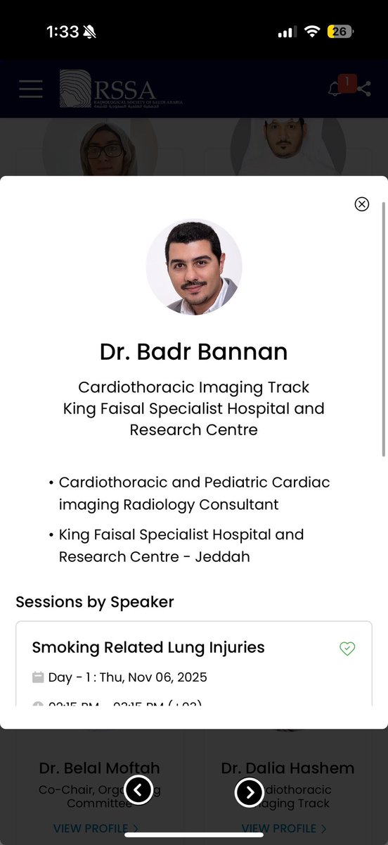 B_Bannan's tweet photo. Finished from two great days in the scientific Cardiothoracic track with lots of great cases and speakers at the RSSA annual conference. Grateful for chairing the track.

Thanks @rssafeed and @KFSHRC_M for the great conference and collaboration 👍🏻 https://t.co/tL4PI4aQyQ